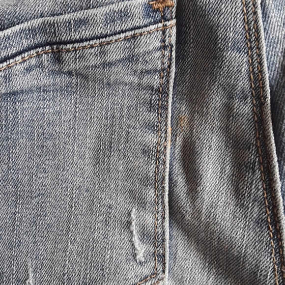 Intentionally frayed skinny jeans size 4R - Picture 4 of 8